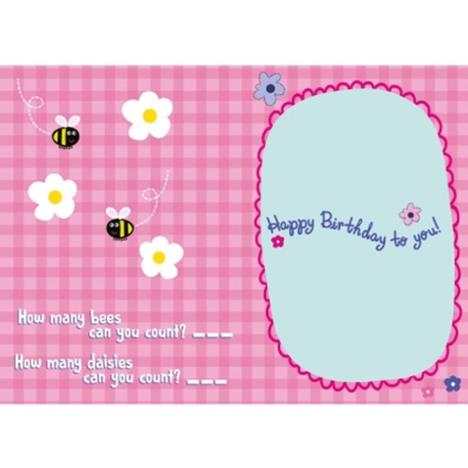 3rd Birthday Peppa Pig Card With Badge Extra Image 1